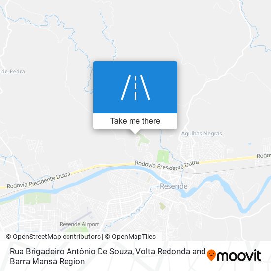 Rua Brigadeiro Antônio De Souza map