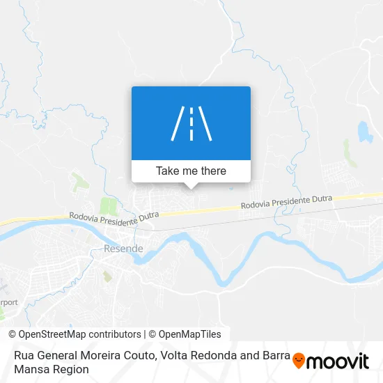 Rua General Moreira Couto map