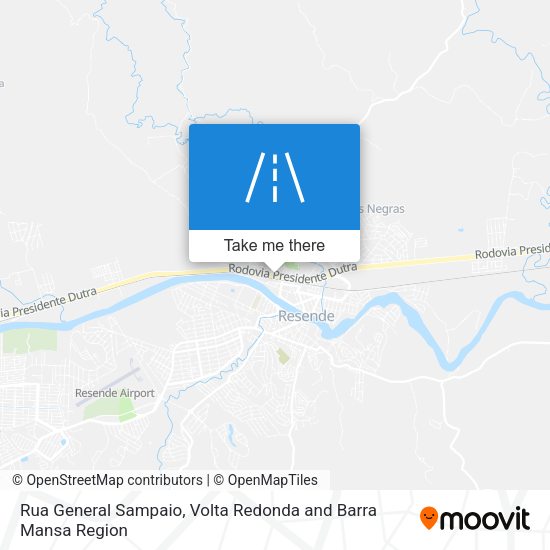 Rua General Sampaio map