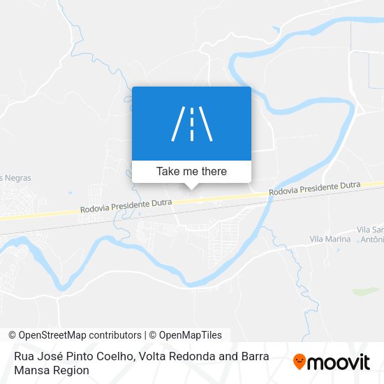 Rua José Pinto Coelho map