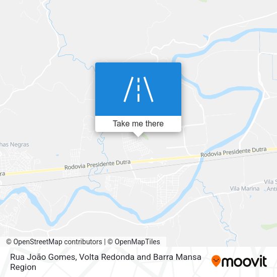 Rua João Gomes map