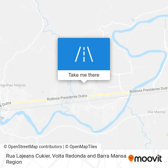 Rua Lajeans Cukier map
