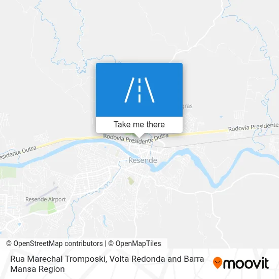Rua Marechal Tromposki map