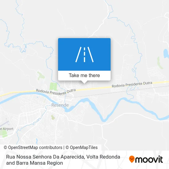 Rua Nossa Senhora Da Aparecida map