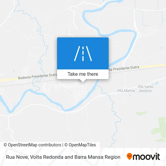 Rua Nove map