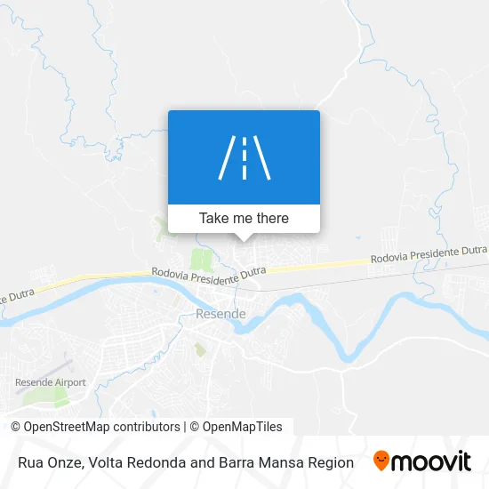 Rua Onze map