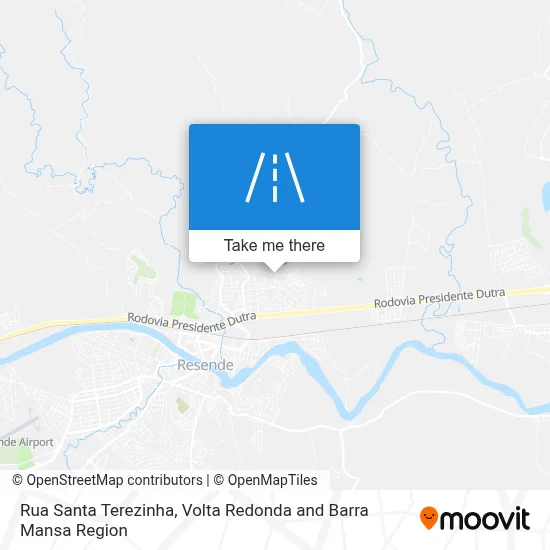 Rua Santa Terezinha map
