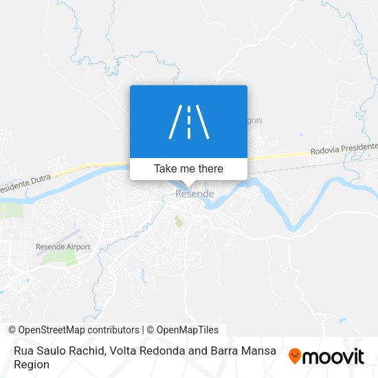 Rua Saulo Rachid map