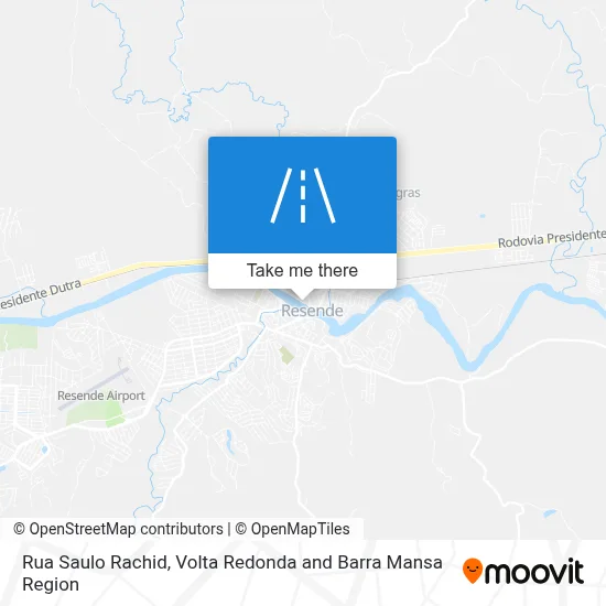 Rua Saulo Rachid map