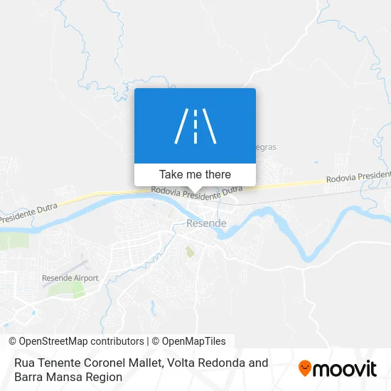 Rua Tenente Coronel Mallet map