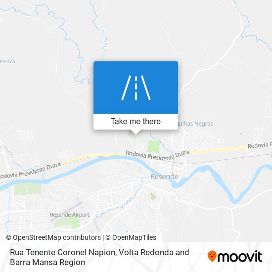 Rua Tenente Coronel Napion map