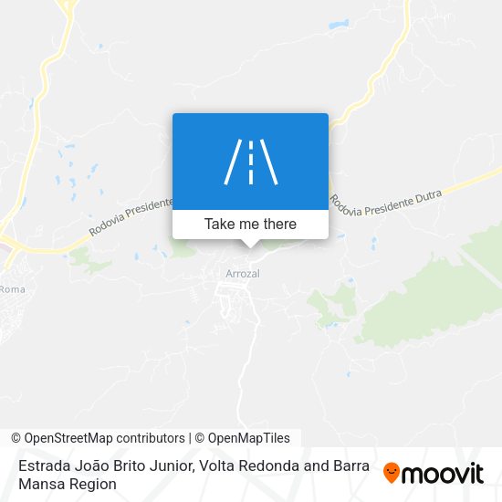 Estrada João Brito Junior map