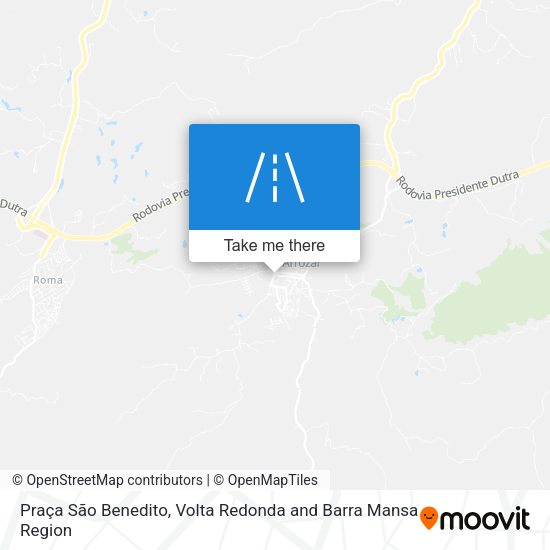 Praça São Benedito map