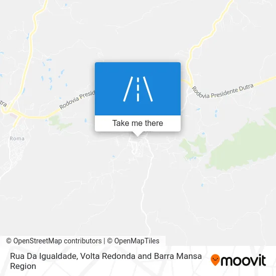 Rua Da Igualdade map