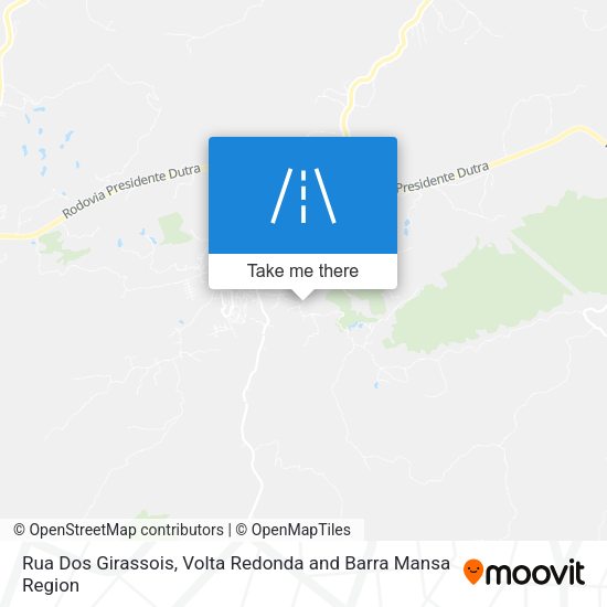 Rua Dos Girassois map