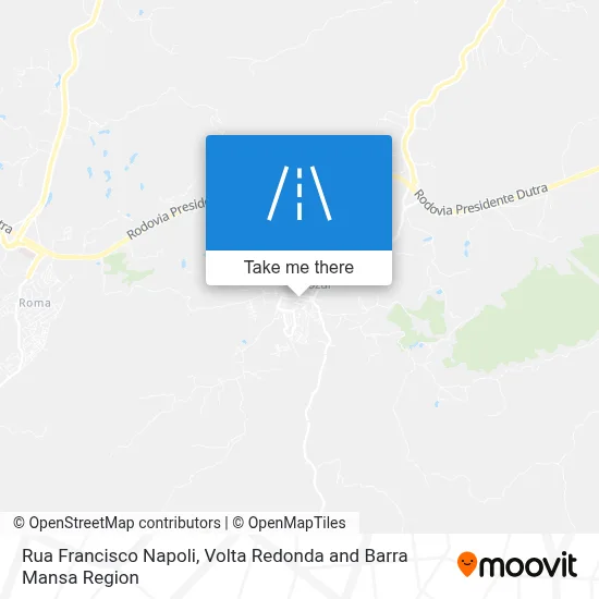 Rua Francisco Napoli map