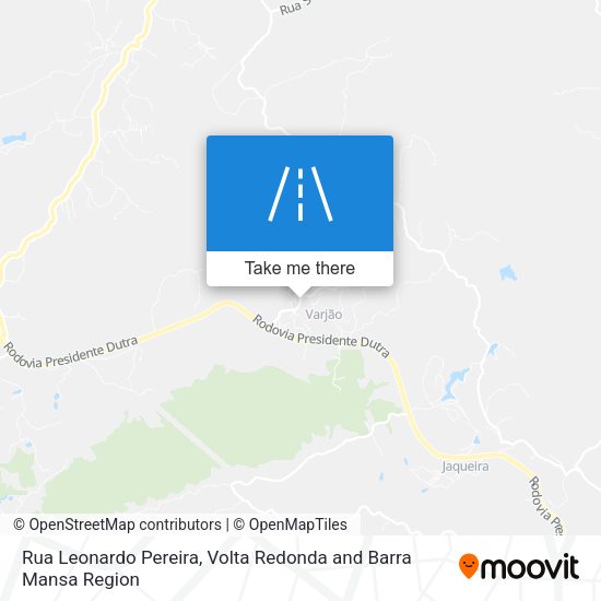 Rua Leonardo Pereira map
