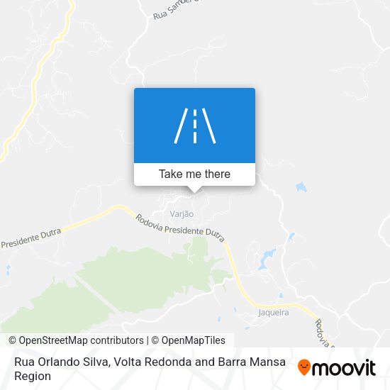 Rua Orlando Silva map