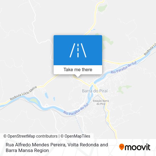Rua Alfredo Mendes Pereira map