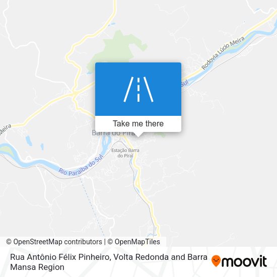 Rua Antônio Félix Pinheiro map