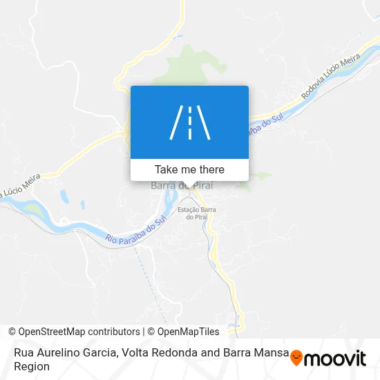 Rua Aurelino Garcia map