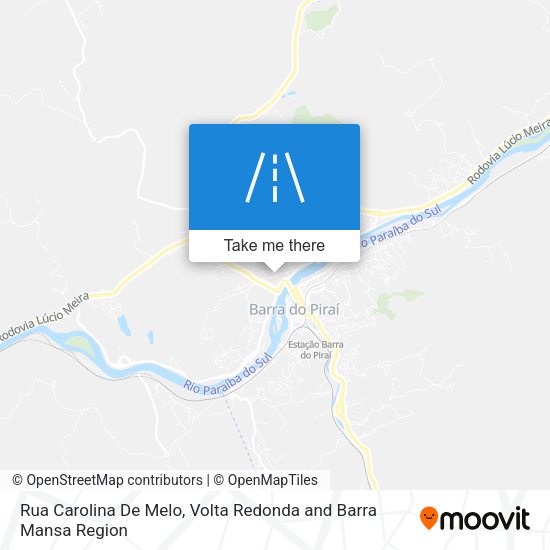 Rua Carolina De Melo map