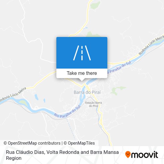 Rua Cláudio Dias map