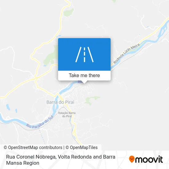 Rua Coronel Nóbrega map