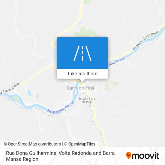 Rua Dona Guilhermina map