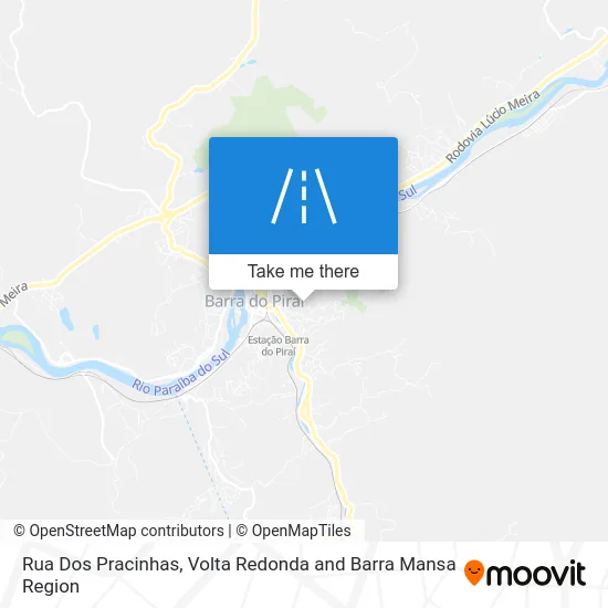 Rua Dos Pracinhas map