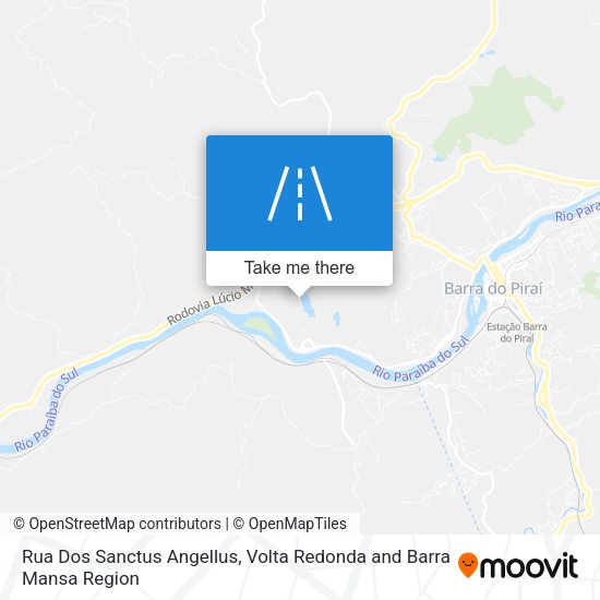 Rua Dos Sanctus Angellus map