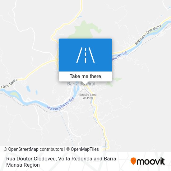 Rua Doutor Clodoveu map