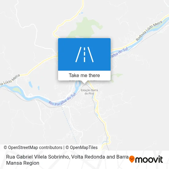 Rua Gabriel Vilela Sobrinho map