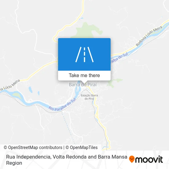 Rua Independencia map