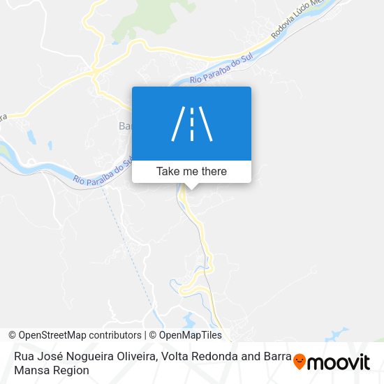 Rua José Nogueira Oliveira map