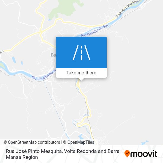 Rua José Pinto Mesquita map