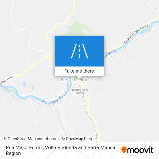 Rua Major Ferraz map