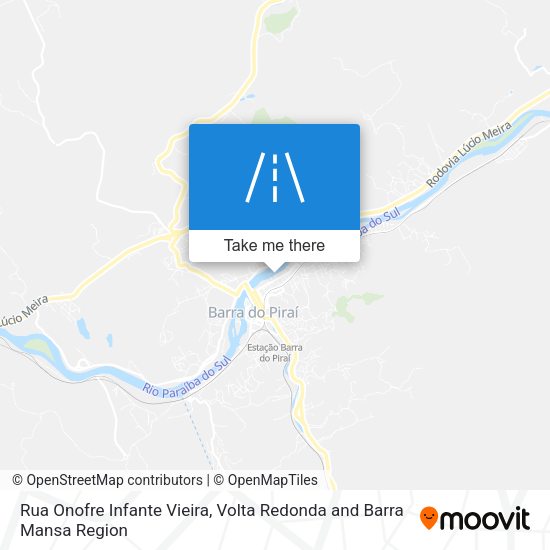 Rua Onofre Infante Vieira map