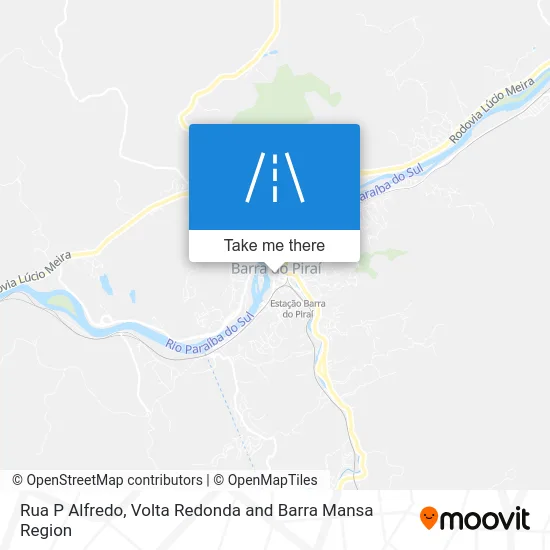 Rua P Alfredo map