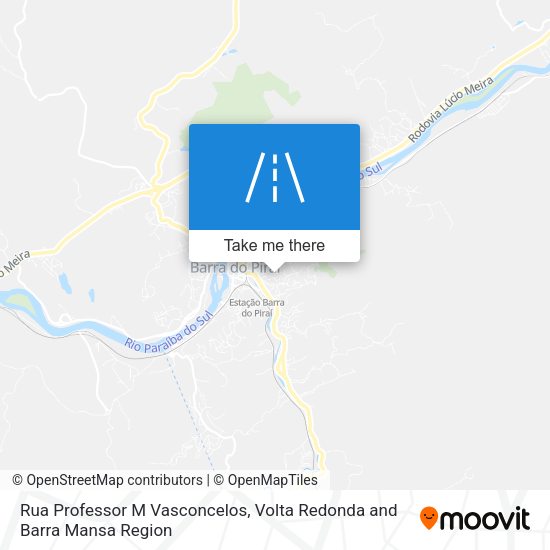 Rua Professor M Vasconcelos map