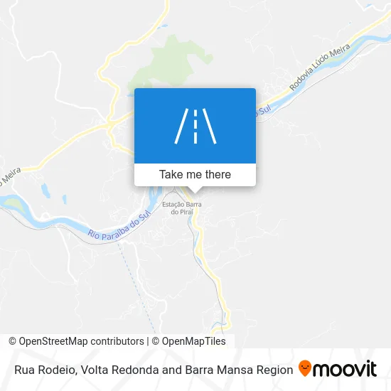 Rua Rodeio map