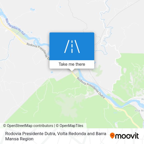 Rodovia Presidente Dutra map