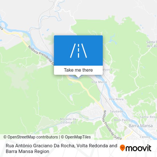 Rua Antônio Graciano Da Rocha map