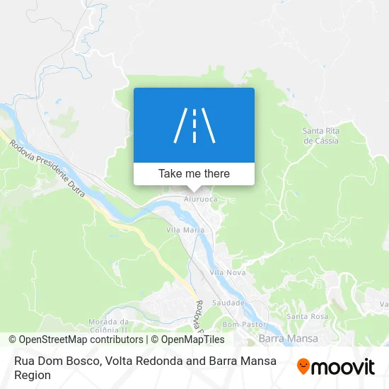 Rua Dom Bosco map