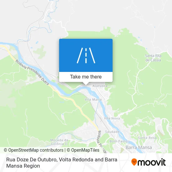 Rua Doze De Outubro map