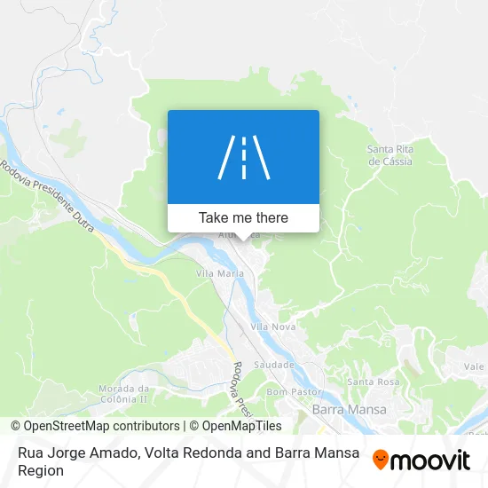 Rua Jorge Amado map