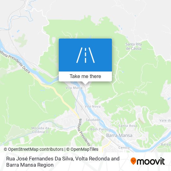 Rua José Fernandes Da Silva map