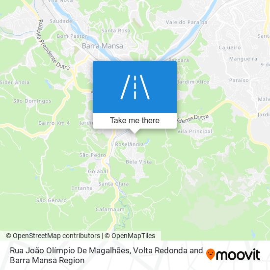 Rua João Olímpio De Magalhães map