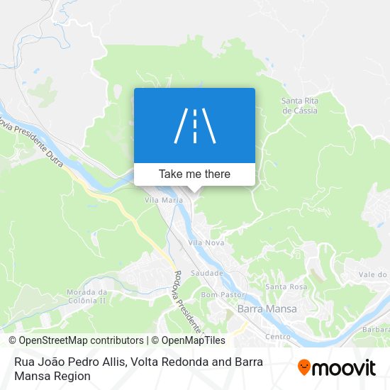 Rua João Pedro Allis map