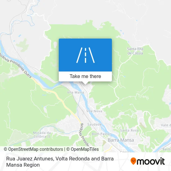 Rua Juarez Antunes map